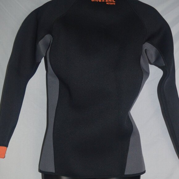 Wet suit jacket NWT Large Adult unisex Dive and Sail neoprene - Picture 2 of 3